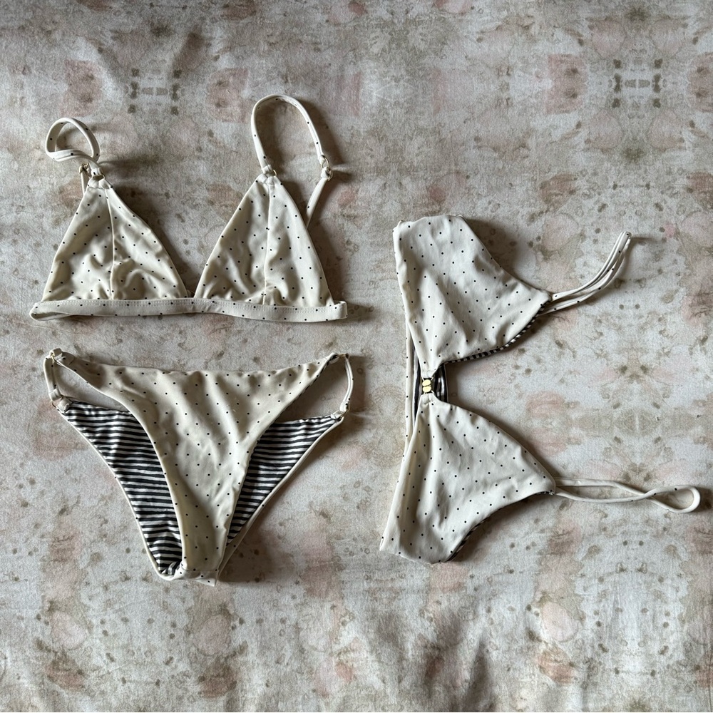 ROVE Selita Polka Dot Bikini Set